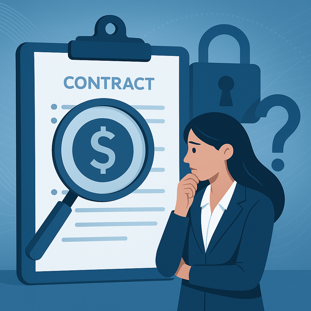Wat te doen bij verborgen kosten in uw hostingcontract?
